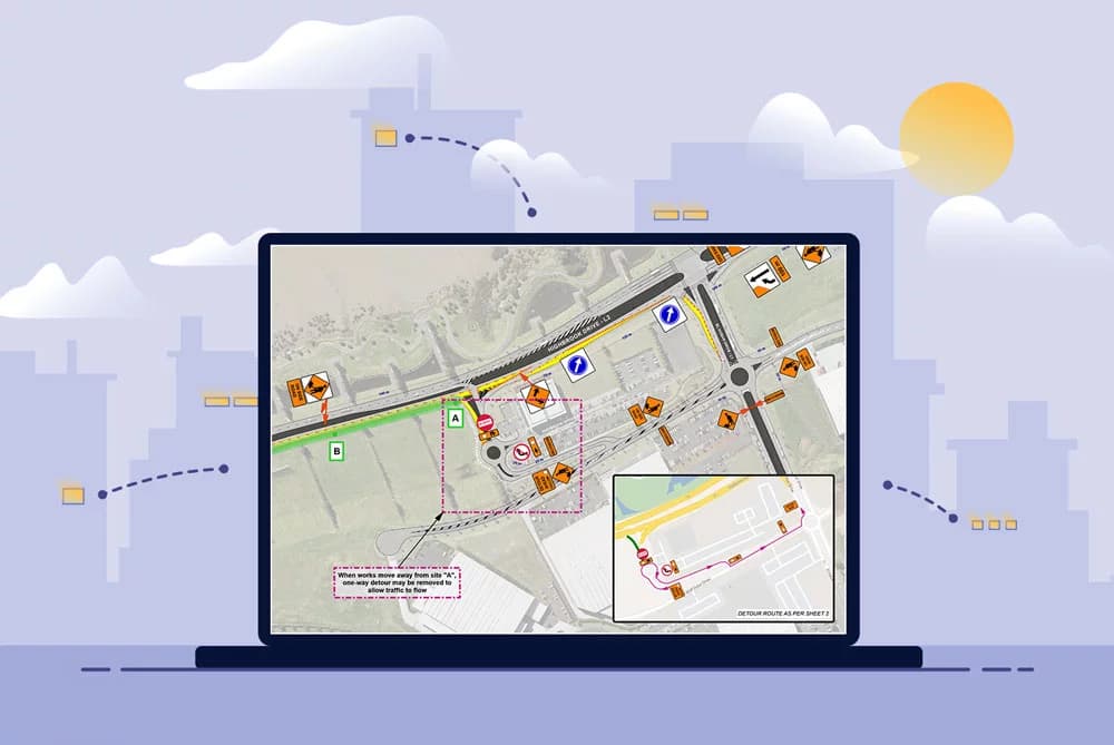 Image demonstrating a RapidPlan's feature