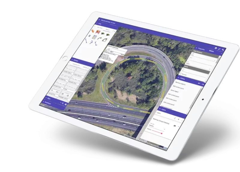 RapidPlan on a laptop screen